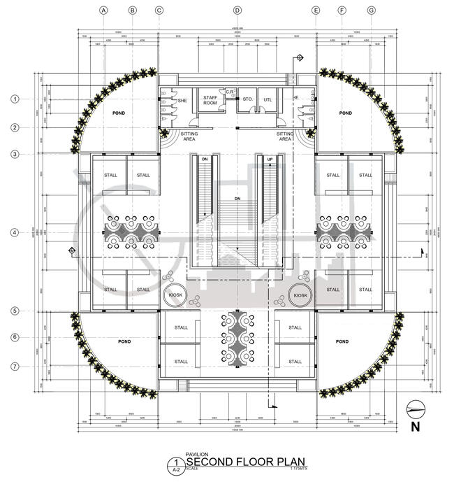 Pavilion Second Floor Plan