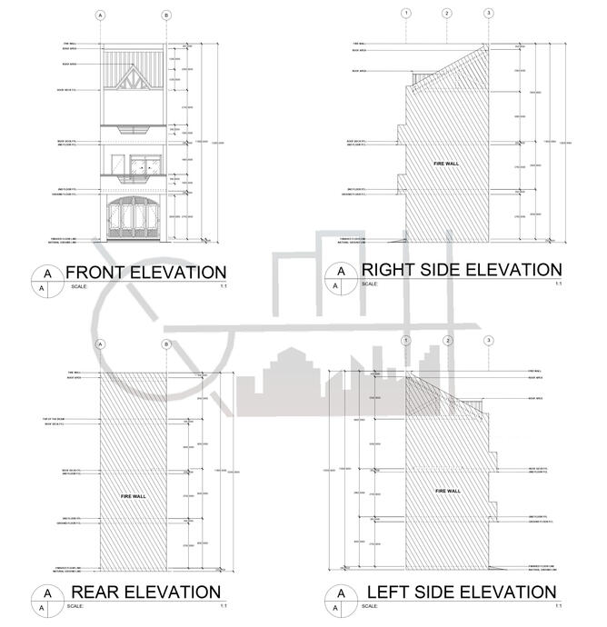 Proposed 2 Storey Residential House w/ Roof Deck Extension (Scheme 2)