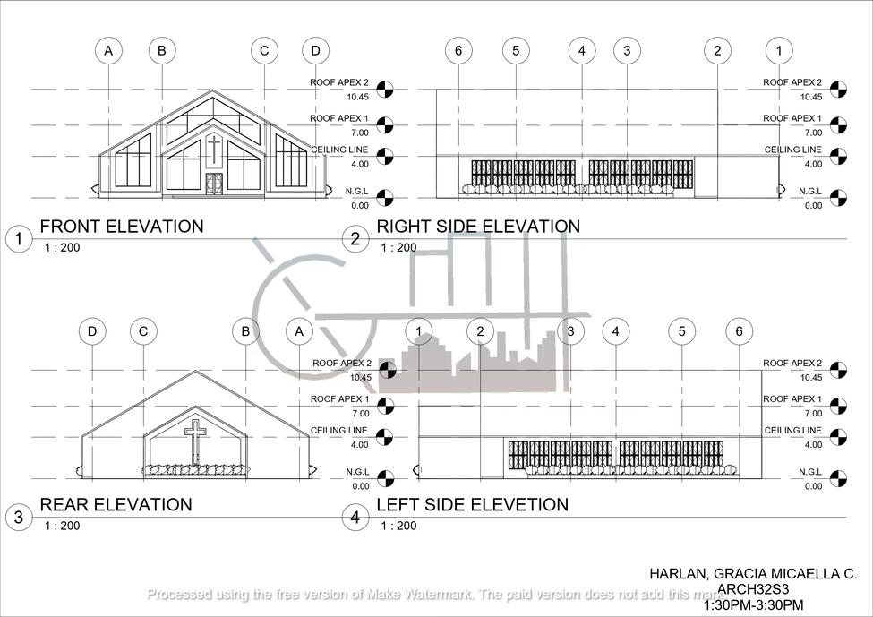 Chapel Elevations